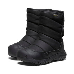 Little Kids' Puffrider Waterproof Winter Boot Black/Steel Grey / Keen / Black/Steel Grey