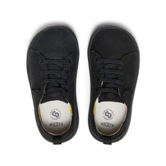 Little Kids' KNX Leather Sneaker Triple Black / Keen / Triple Black