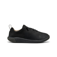 Big Kids' KNX Leather Sneaker Triple Black / Keen / Triple Black