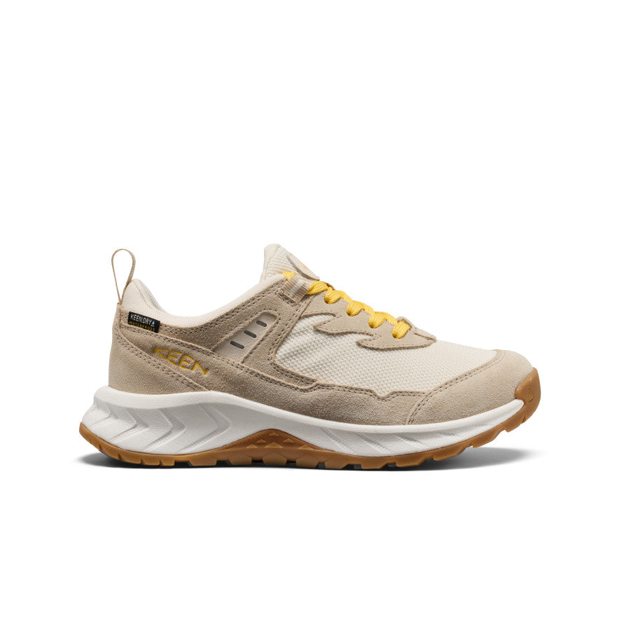 Big Kids' Hightrail Waterproof Hiking Shoe Birch/Daffodil / Keen / Birch/Daffodil