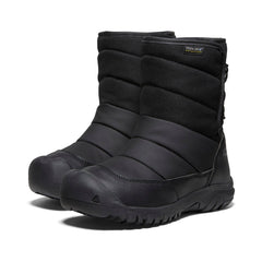 Big Kids' Puffrider Waterproof Winter Boot Black/Steel Grey / Keen / Black/Steel Grey