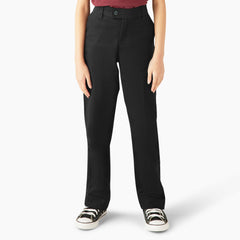 Girls' Slim Fit Pants, 4-20 - Dickies