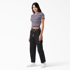 Women's Relaxed Fit Cropped Cargo Pants - Dickies