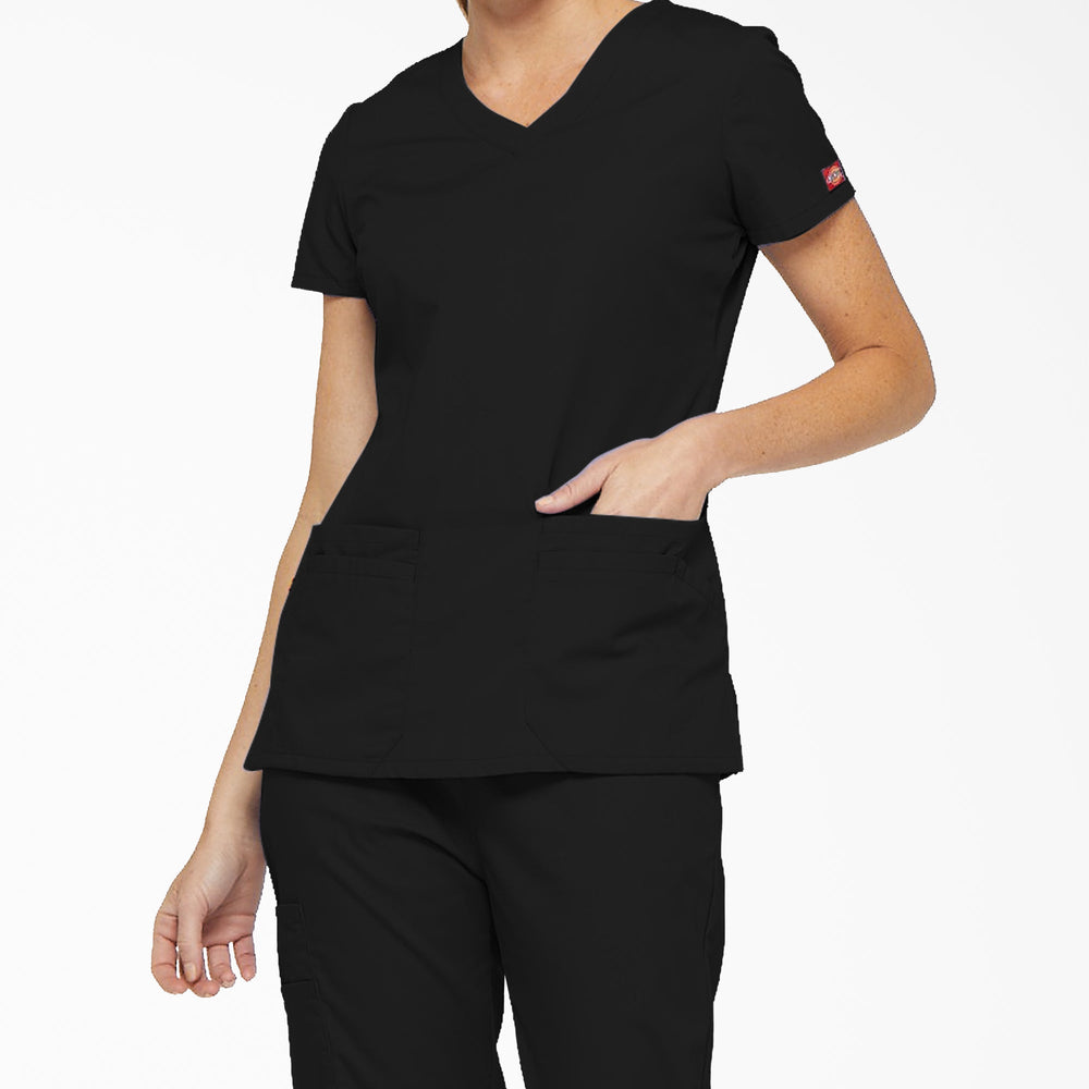 Women's EDS Signature V-Neck Scrub Top - Dickies