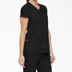 Women's EDS Signature V-Neck Scrub Top - Dickies