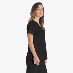 Women's EDS Essentials V-Neck Scrub Top - Dickies