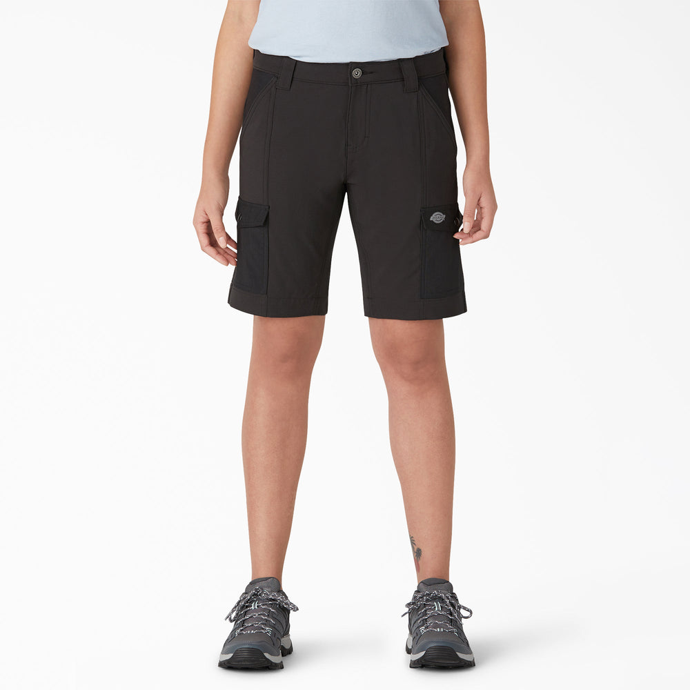 Women's Cooling Slim Fit Cargo Shorts, 10" - Dickies