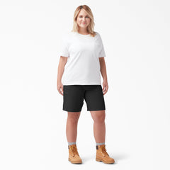 Women's Plus Cooling Relaxed Fit Shorts, 9" - Dickies