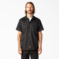 FLEX Slim Fit Short Sleeve Work Shirt - Dickies