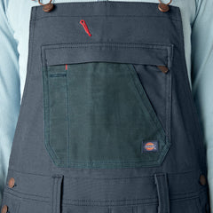 Women's Relaxed Fit Waxed Canvas Bib Overalls - Dickies
