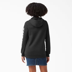 Women's Water Repellent Sleeve Logo Hoodie - Dickies