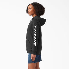 Women's Water Repellent Sleeve Logo Hoodie - Dickies