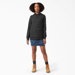 Women's Water Repellent Sleeve Logo Hoodie - Dickies