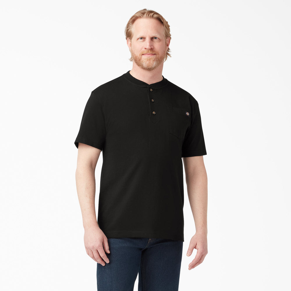 Heavyweight Short Sleeve Henley T-Shirt - Dickies