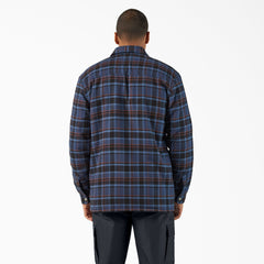 Water Repellent Fleece-Lined Flannel Shirt Jacket - Dickies