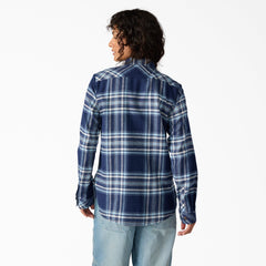 Women's Plaid Flannel Long Sleeve Shirt - Dickies
