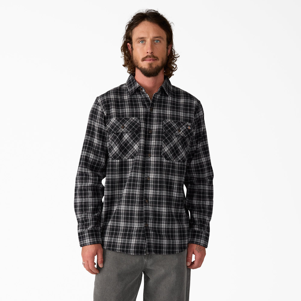 Long Sleeve Flannel Work Shirt - Dickies
