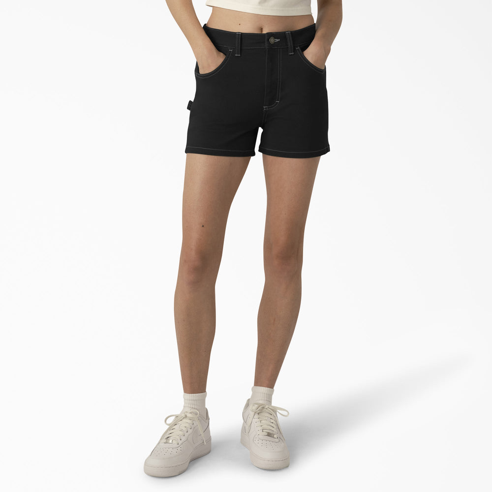 Women's Carpenter Shorts, 3" - Dickies