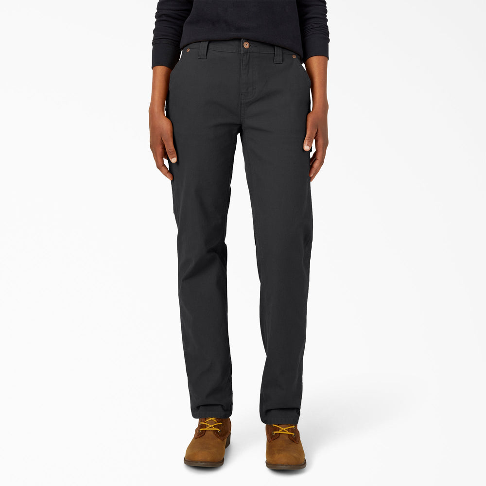 Women's FLEX Relaxed Straight Fit Duck Carpenter Pants - Dickies