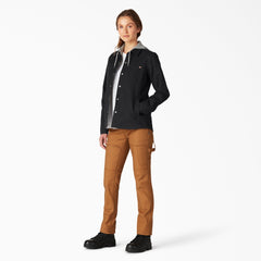 Women's Duck Hooded Shirt Jacket - Dickies