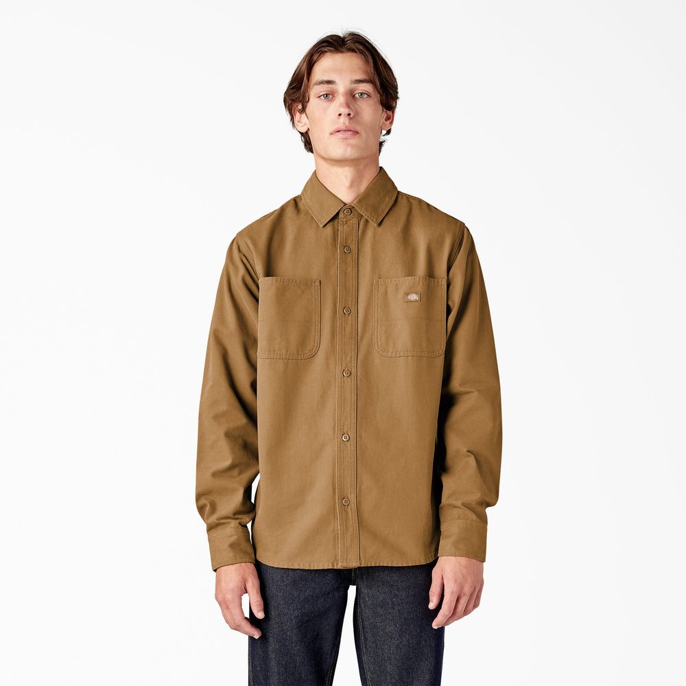 Duck Canvas Long Sleeve Utility Shirt - Dickies