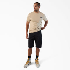FLEX 5-Pocket Duck Canvas Shorts, 11" - Dickies