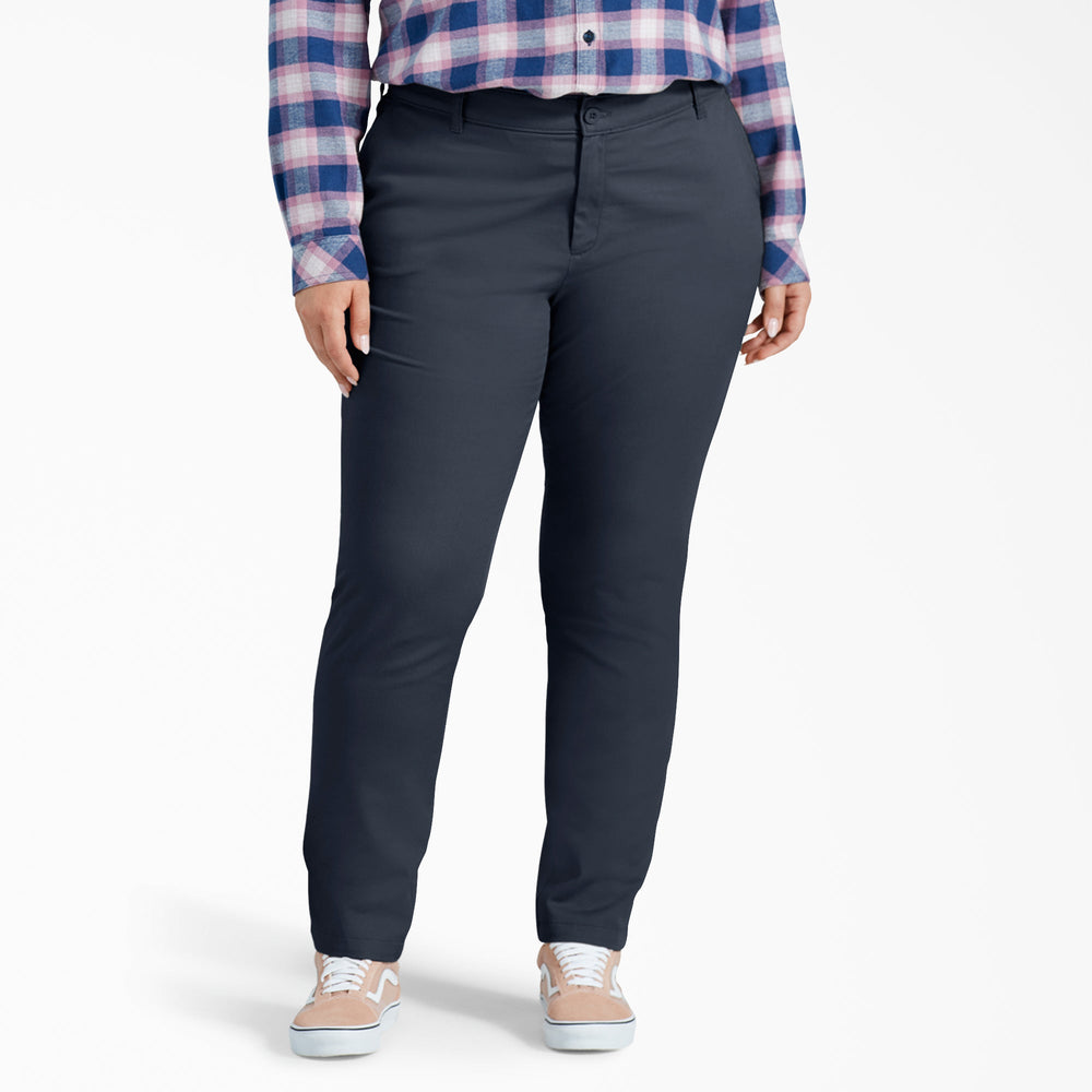Women's Plus Low Rise Skinny Leg Pants - Dickies