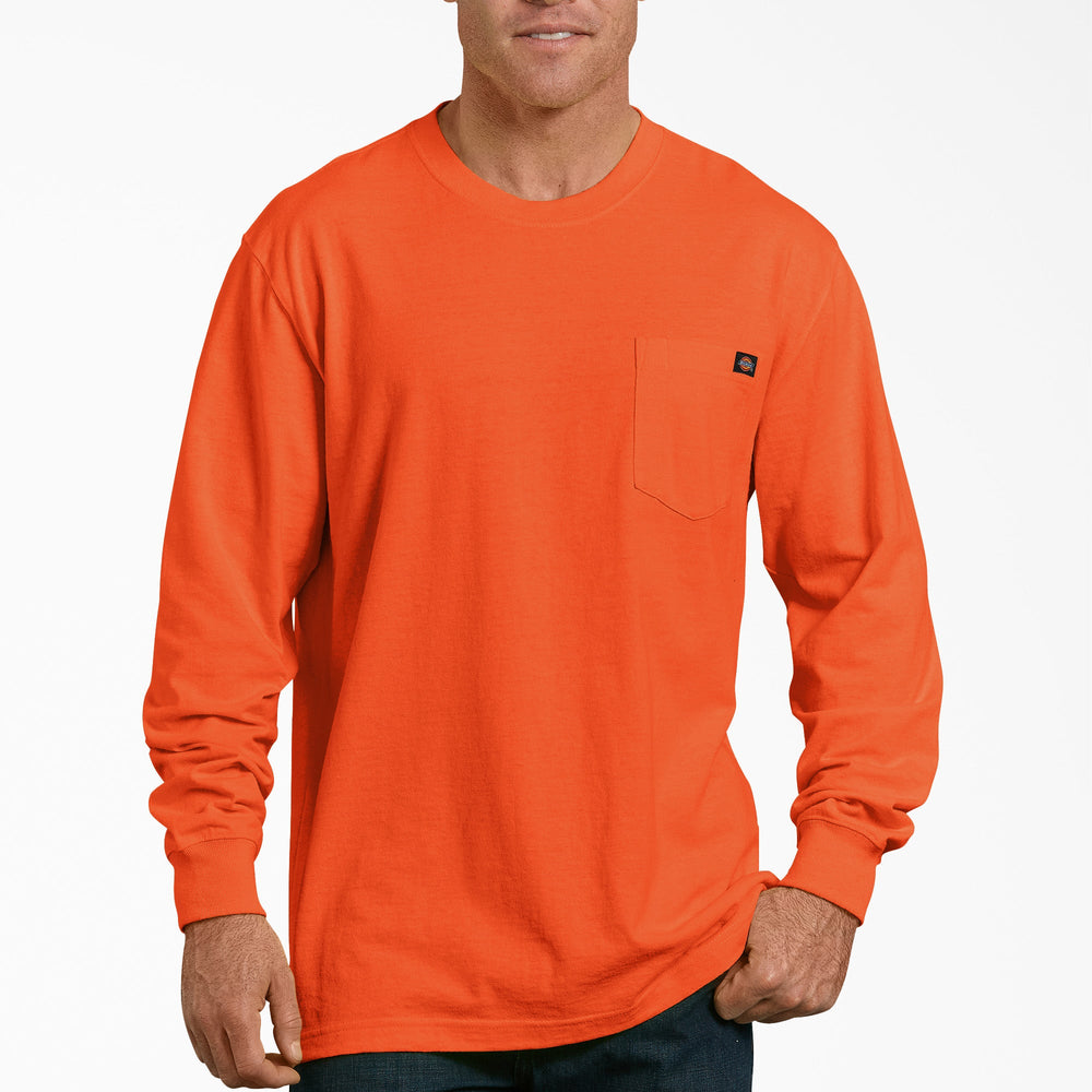 Heavyweight Neon Long Sleeve Pocket T-Shirt - Dickies