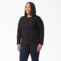 Women's Plus Heavyweight Henley - Dickies