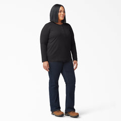 Women's Plus Heavyweight Henley - Dickies
