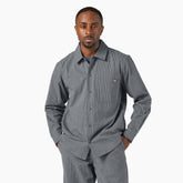 Lima Pinstripe Button-Up Shirt - Dickies