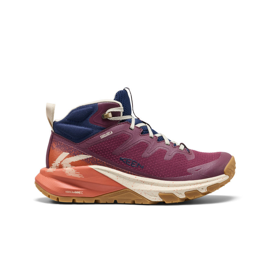 Women's Targhee Apex Waterproof Hiking Boot Fig/Burnt Brick / Keen / Fig/Burnt Brick