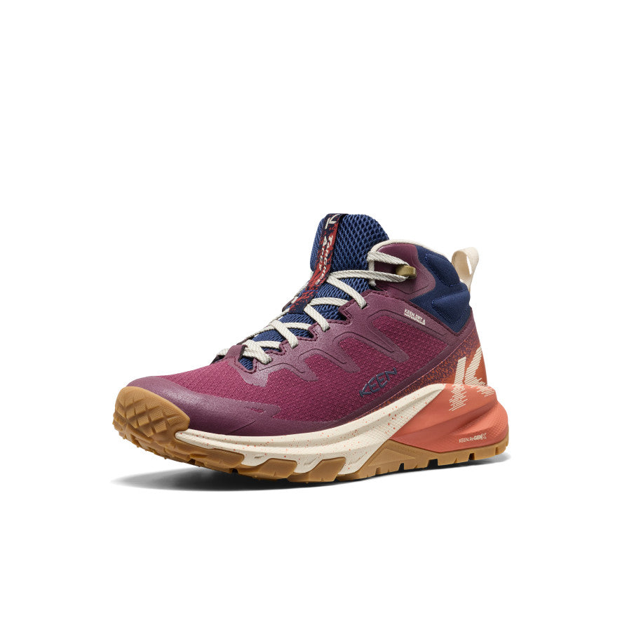 Women's Targhee Apex Waterproof Hiking Boot Fig/Burnt Brick / Keen / Fig/Burnt Brick