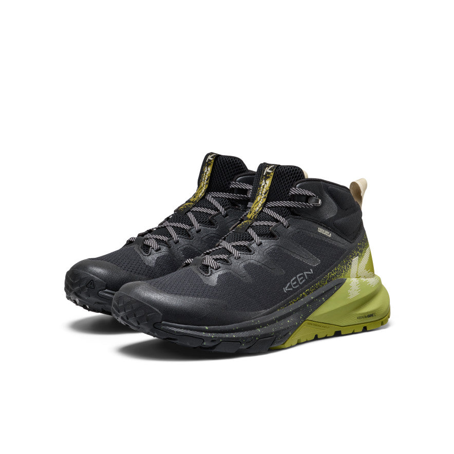 Men's Targhee Apex Waterproof Hiking Boot Black/Golden Cypress / Keen / Black/Golden Cypress