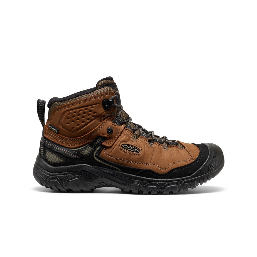 Men's Targhee IV Waterproof Hiking Boot Bison/Black / Keen / Bison/Black