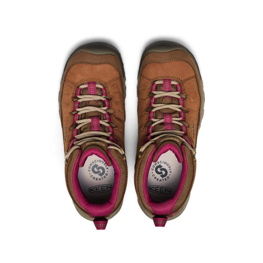 Women's Targhee IV Waterproof Hiking Boot Bison/Beaujolais / Keen / Bison/Beaujolais