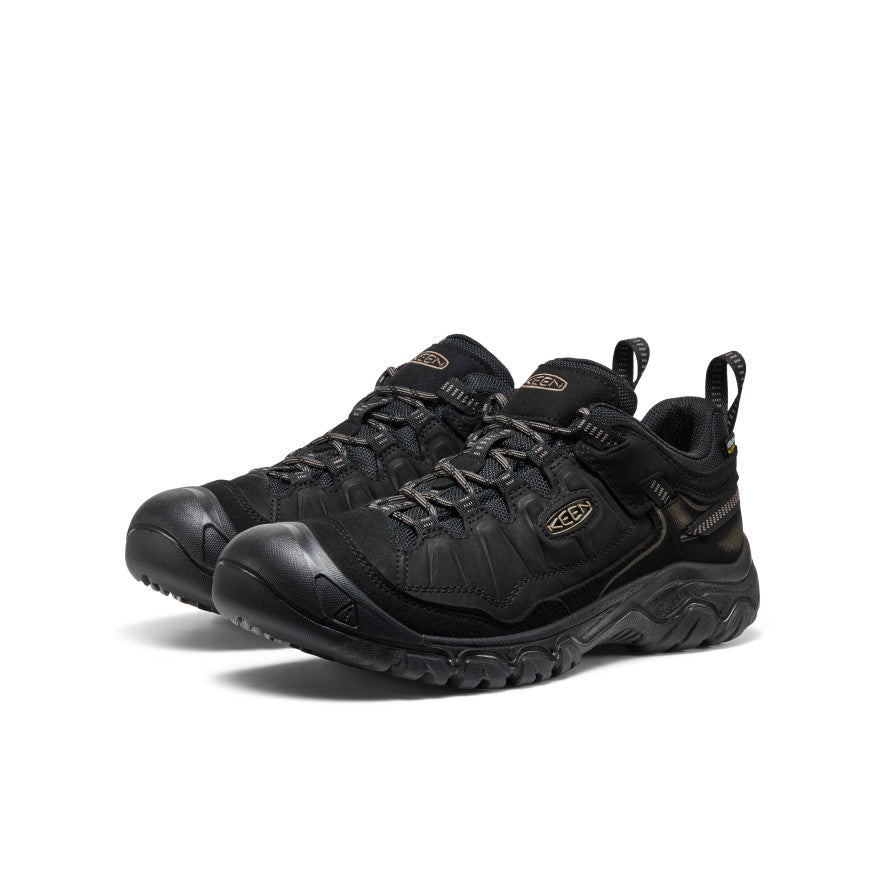 Men's Targhee IV Waterproof Hiking Shoe Triple Black / Keen / Triple Black