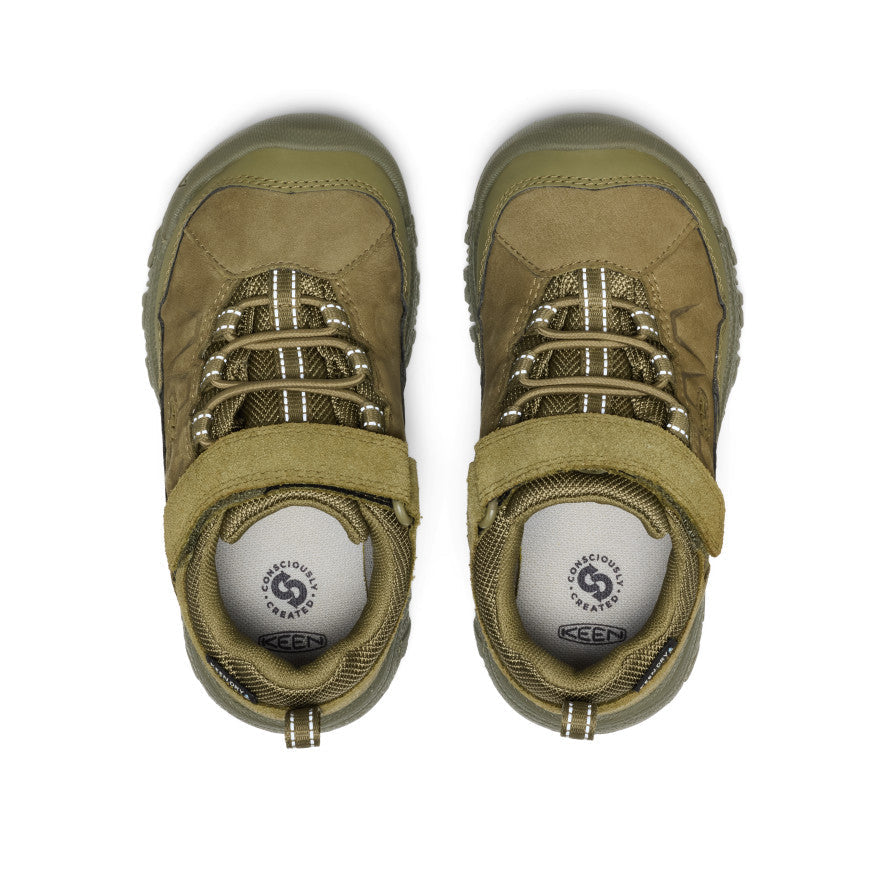 Little Kids' Targhee IV Waterproof Hiking Shoe Martini Olive / Keen / Martini Olive