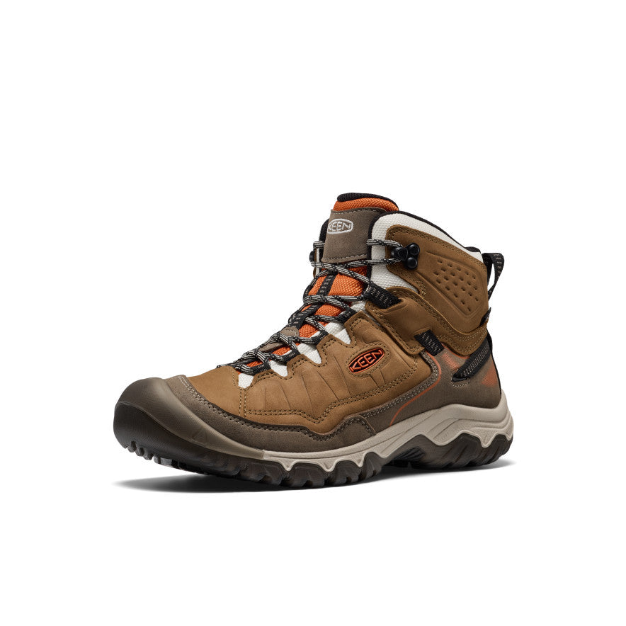 Men's Targhee IV Waterproof Hiking Boot Coyote/Gold Flame / Keen / Coyote/Gold Flame