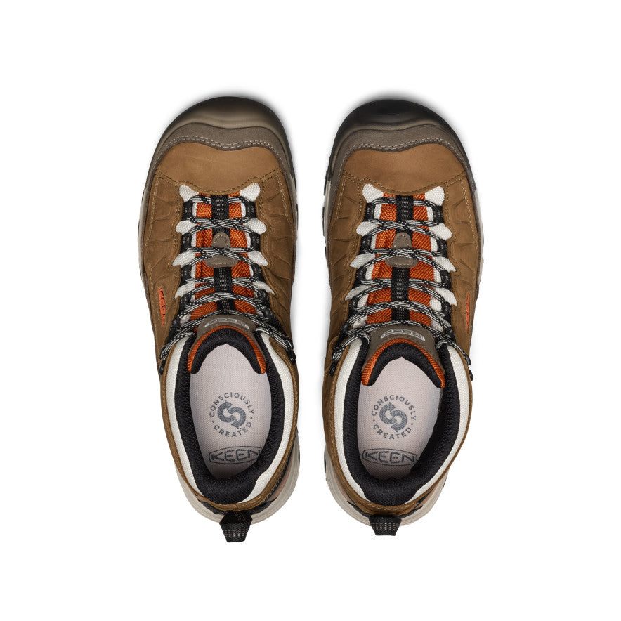Men's Targhee IV Waterproof Hiking Boot Coyote/Gold Flame / Keen / Coyote/Gold Flame