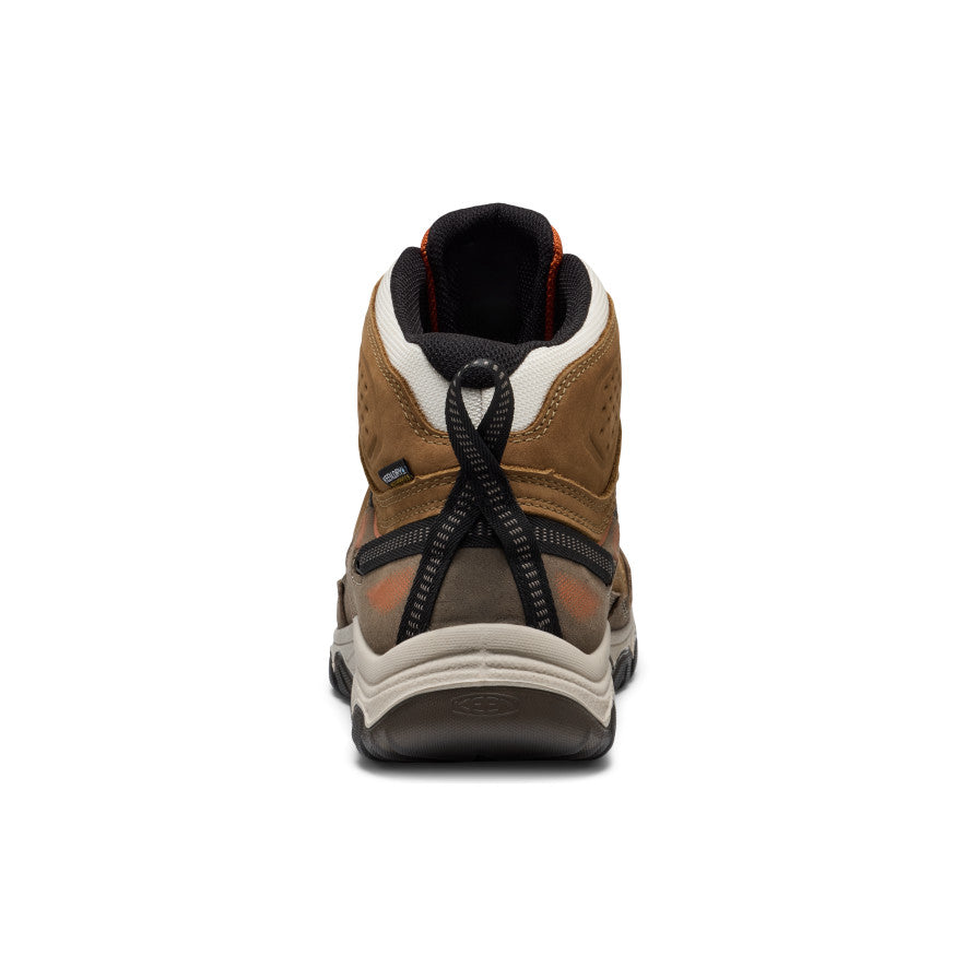 Men's Targhee IV Waterproof Hiking Boot Coyote/Gold Flame / Keen / Coyote/Gold Flame
