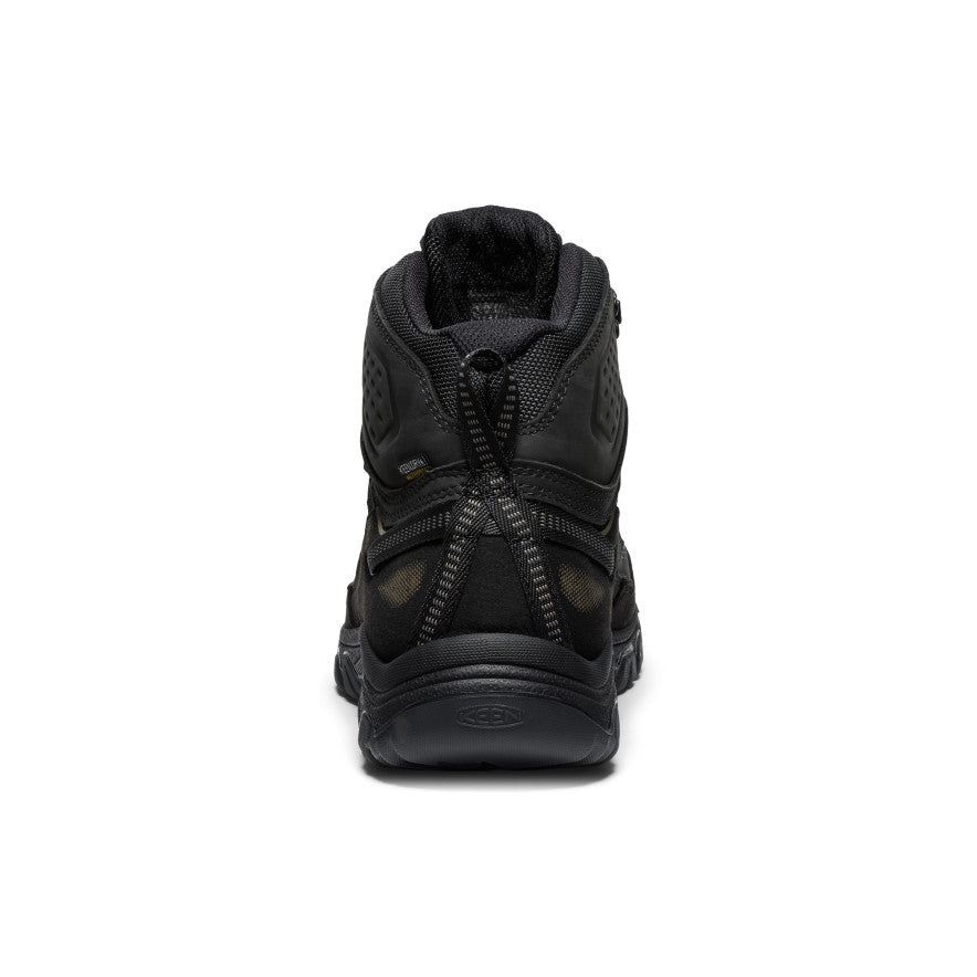 Men's Targhee IV Wide Waterproof Hiking Boot Triple Black / Keen / Triple Black