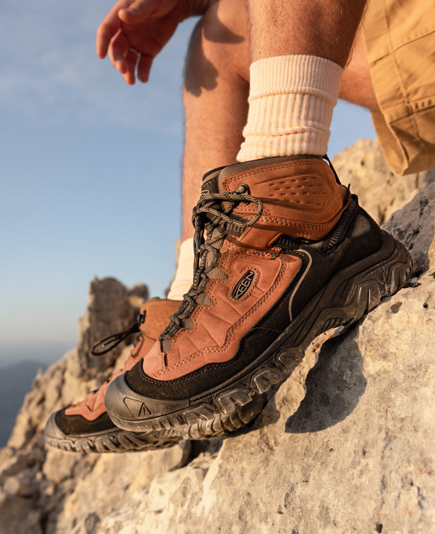 Men's Targhee IV Wide Waterproof Hiking Boot Triple Black / Keen / Triple Black