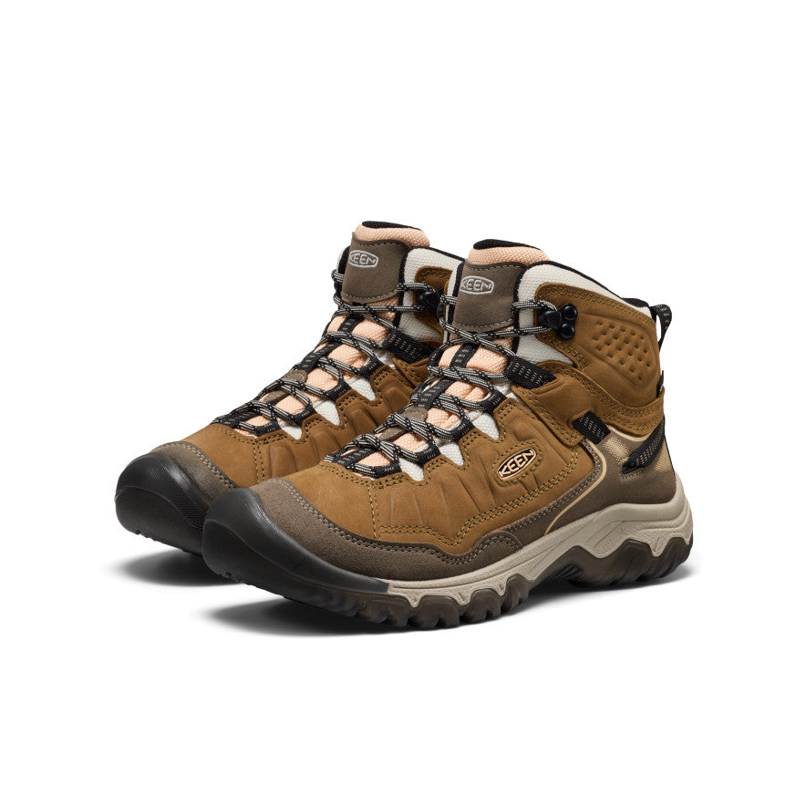 Women's Targhee IV Waterproof Hiking Boot Coyote/Peach Fuzz / Keen / Coyote/Peach Fuzz