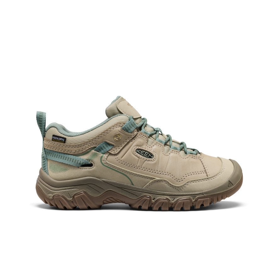 Women's Targhee IV Waterproof Hiking Shoe Abbey Stone/Lily Pad / Keen / Abbey Stone/Lily Pad