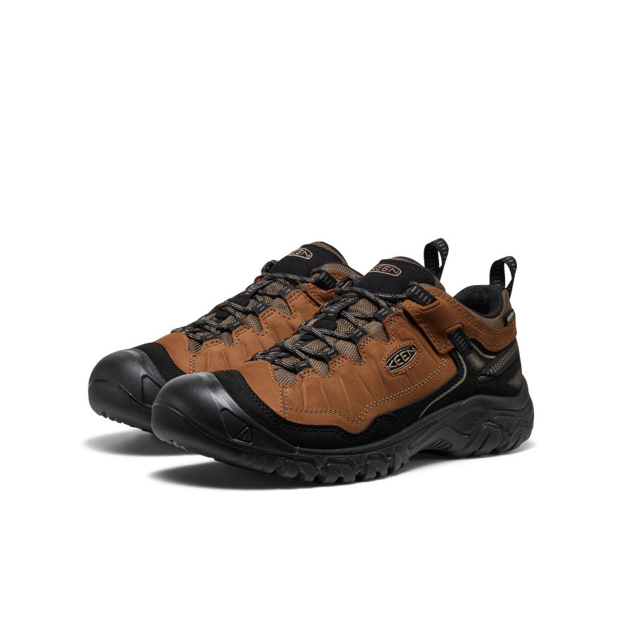 Men's Targhee IV Waterproof Hiking Shoe Bison/Black / Keen / Bison/Black