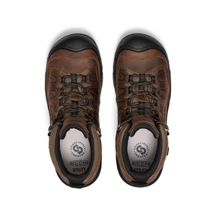 Men's Targhee IV Waterproof Work Boot (Carbon Toe) Dark Earth/Black / Keen / Dark Earth/Black