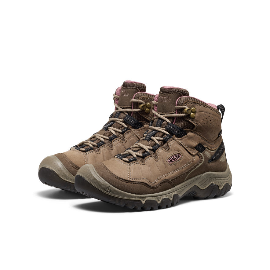 Women's Targhee IV Waterproof Hiking Boot Brindle/Nostalgia Rose / Keen / Brindle/Nostalgia Rose