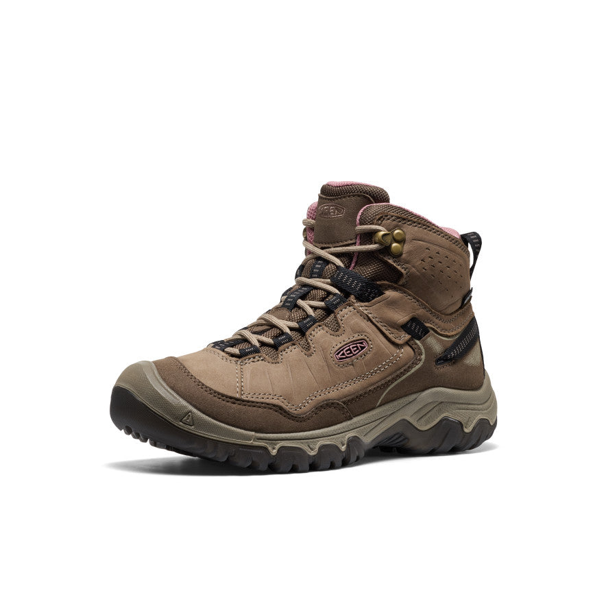 Women's Targhee IV Waterproof Hiking Boot Brindle/Nostalgia Rose / Keen / Brindle/Nostalgia Rose