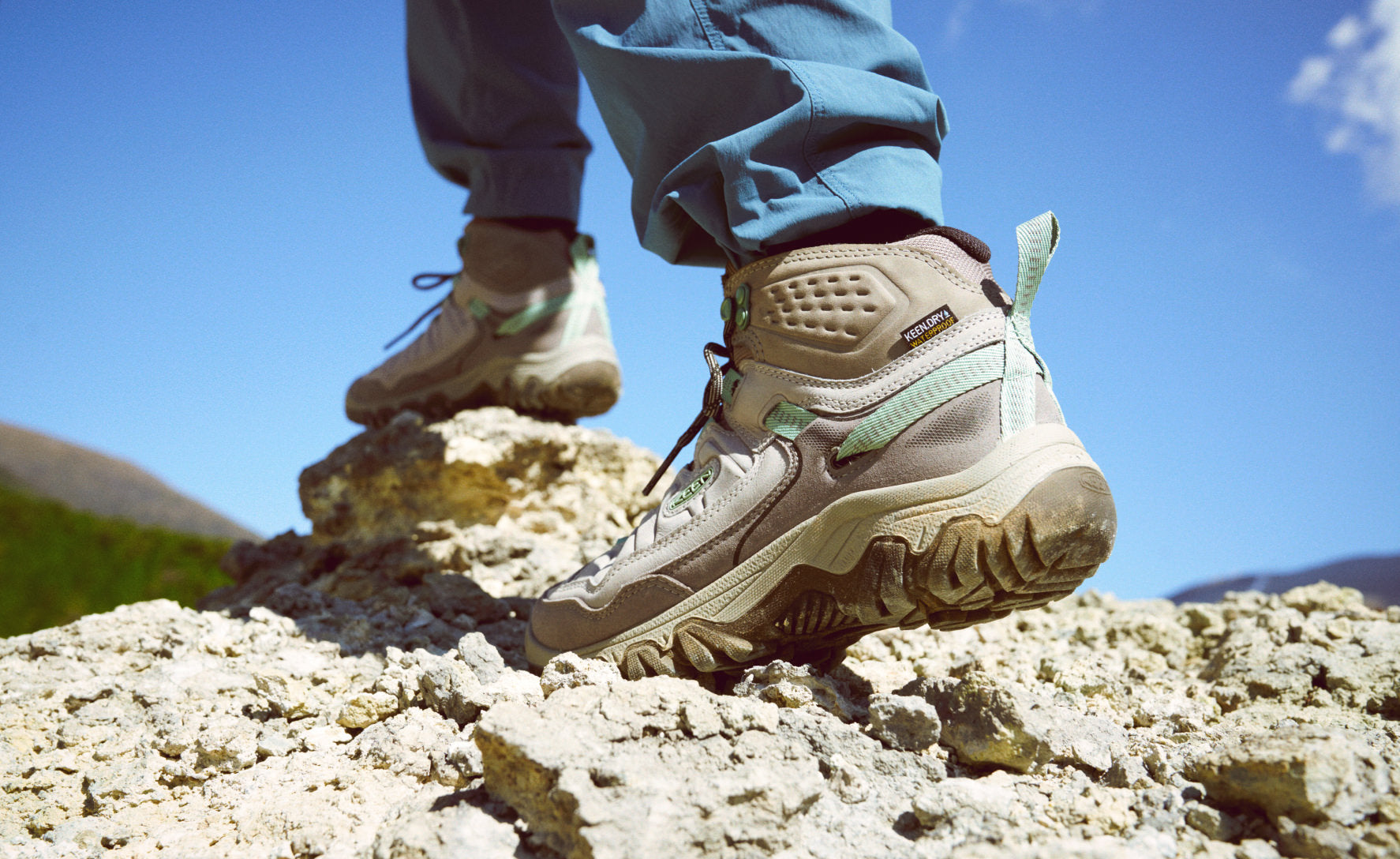 Women's Targhee IV Waterproof Hiking Boot Alloy/Granite Green / Keen / Alloy/Granite Green